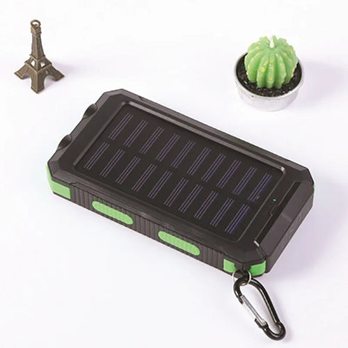20000Mah Power Bank Waterproof Solar Powerbank External Battery Fast Mobile Phone Charger for Samsung Iphone Xiaomi Poverbank