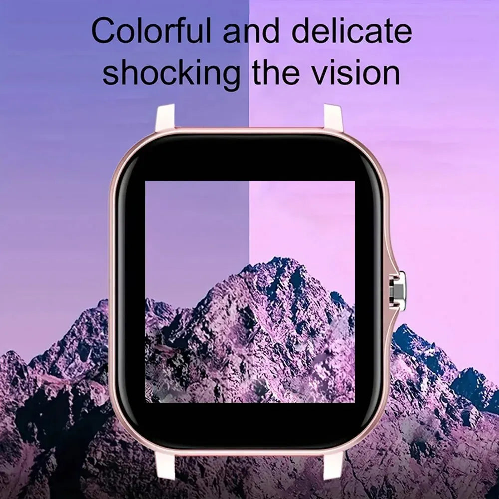 New Smartwatch 1.44-Inch Color Screen Full Touch Custom Dial Smartwatch Bluetooth Talking Fashion Smartwatch Men'S and Women'S