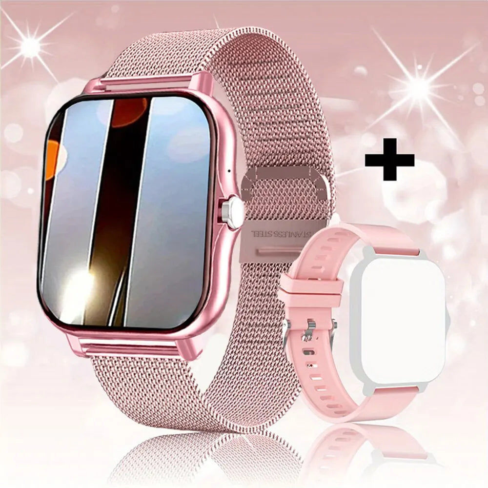 New Smartwatch 1.44-Inch Color Screen Full Touch Custom Dial Smartwatch Bluetooth Talking Fashion Smartwatch Men'S and Women'S